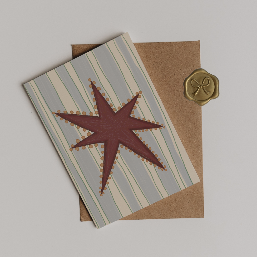 Festive Star Card